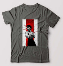 Load image into Gallery viewer, Bruce Lee T-Shirt for Men-Charcoal-Ektarfa.online

