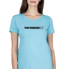 Load image into Gallery viewer, The Weeknd T-Shirt for Women-SkyBlue-Ektarfa.online
