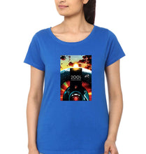 Load image into Gallery viewer, 2001 A Space Odyssey T-Shirt for Women-Royal Blue-Ektarfa.online
