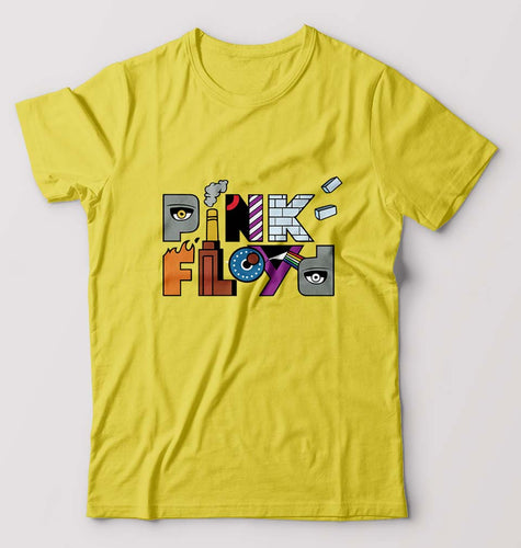 Pink Floyd T-Shirt for Men-Yellow-Ektarfa.online