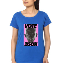 Load image into Gallery viewer, Igor T-Shirt for Women-Royal Blue-Ektarfa.online
