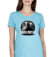 Load image into Gallery viewer, Call of Duty (COD) T-Shirt for Women-Light Blue-Ektarfa.online
