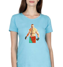 Load image into Gallery viewer, Brock Lesnar (WWE) T-Shirt for Women-Light Blue-Ektarfa.online
