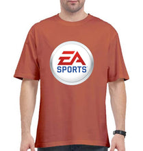 Load image into Gallery viewer, EA Sports Oversized T-Shirt for Men-Coral-Ektarfa.online
