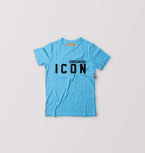 Load image into Gallery viewer, DSQUARED2 - ICON Kids T-Shirt for Boy/Girl-Light Blue-Ektarfa.online
