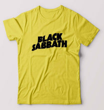 Load image into Gallery viewer, Black Sabbath T-Shirt for Men-Yellow-Ektarfa.online
