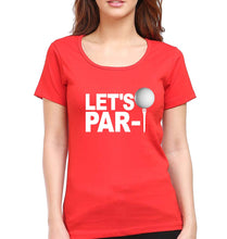Load image into Gallery viewer, Golf T-Shirt for Women-Red-Ektarfa.online
