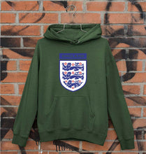 Load image into Gallery viewer, England Football Unisex Hoodie for Men/Women-Dark Green-Ektarfa.online
