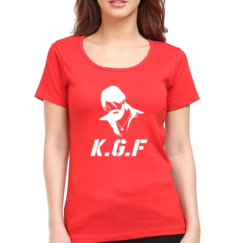 KGF T-Shirt for Women-Red-Ektarfa.online