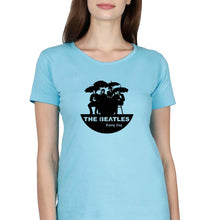 Load image into Gallery viewer, Beatles T-Shirt for Women-Light Blue-Ektarfa.online
