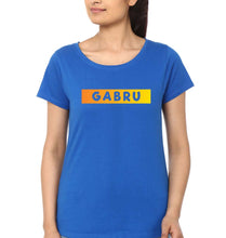 Load image into Gallery viewer, Gabru T-Shirt for Women-Royal Blue-Ektarfa.online
