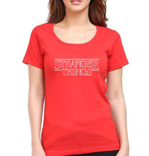 Load image into Gallery viewer, Stranger Things T-Shirt for Women-Red-Ektarfa.online
