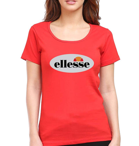 Ellesse T-Shirt for Women-Red-Ektarfa.online