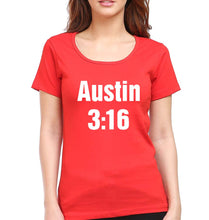 Load image into Gallery viewer, Stone Cold Steve Austin (WWE) T-Shirt for Women-Red-Ektarfa.online
