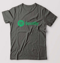 Load image into Gallery viewer, Spotify T-Shirt for Men-Charcoal-Ektarfa.online
