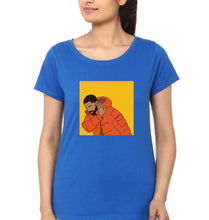Load image into Gallery viewer, Drake T-Shirt for Women-Royal Blue-Ektarfa.online
