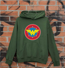Load image into Gallery viewer, Wonder Woman Superhero Unisex Hoodie for Men/Women-Dark Green-Ektarfa.online
