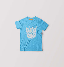 Load image into Gallery viewer, Decepticon Transformers Kids T-Shirt for Boy/Girl-Light Blue-Ektarfa.online
