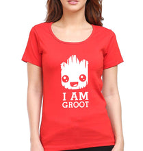 Load image into Gallery viewer, Groot T-Shirt for Women-Red-Ektarfa.online
