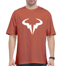 Load image into Gallery viewer, Rafael Nadal (RAFA) Oversized T-Shirt for Men-Coral-Ektarfa.online
