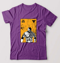 Load image into Gallery viewer, The Rock T-Shirt for Men-Purple-Ektarfa.online
