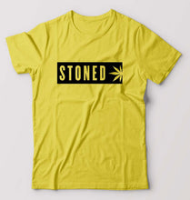 Load image into Gallery viewer, Stoned T-Shirt for Men-Yellow-Ektarfa.online
