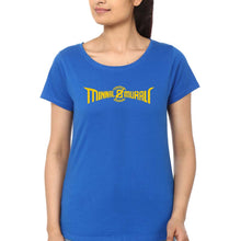 Load image into Gallery viewer, Minnal Murali T-Shirt for Women-Royal Blue-Ektarfa.online
