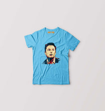 Load image into Gallery viewer, Elon Musk Kids T-Shirt for Boy/Girl-Light Blue-Ektarfa.online
