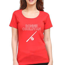 Load image into Gallery viewer, Ronnie O&#39;Sullivan Snooker T-Shirt for Women-Red-Ektarfa.online
