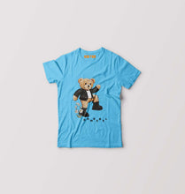 Load image into Gallery viewer, Domrebel Taddy Kids T-Shirt for Boy/Girl-Light Blue-Ektarfa.online
