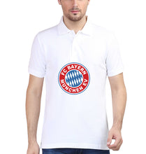 Load image into Gallery viewer, Bayern Munich Polo T-Shirt for Men-White-Ektarfa.online
