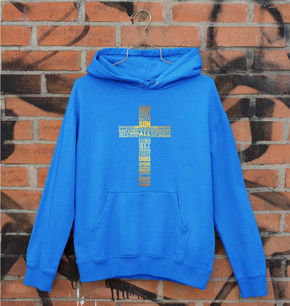Christian Unisex Hoodie for Men/Women-Royal Blue-Ektarfa.online
