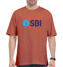 Load image into Gallery viewer, State Bank of India(SBI) Oversized T-Shirt for Men-Coral-Ektarfa.online
