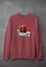 Load image into Gallery viewer, Deadpool Unicorn Unisex Sweatshirt for Men/Women-Coral-Ektarfa.online
