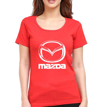 Load image into Gallery viewer, Mazda T-Shirt for Women-Red-Ektarfa.online

