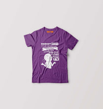 Load image into Gallery viewer, Rick and Morty Kids T-Shirt for Boy/Girl-purple-Ektarfa.online
