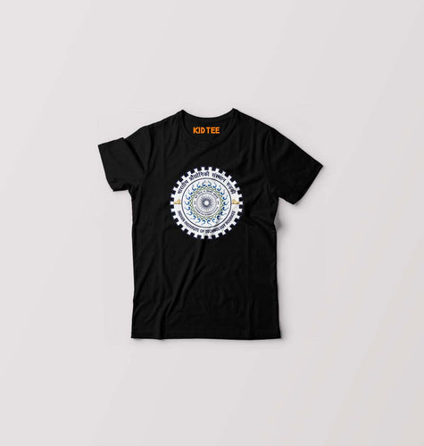 IIT Roorkee Kids T-Shirt for Boy/Girl-Black-Ektarfa.online