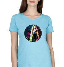 Load image into Gallery viewer, Janis Joplin T-Shirt for Women-SkyBlue-Ektarfa.online
