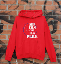 Load image into Gallery viewer, PUBG Keep Calm And Play Pubg Unisex Hoodie for Men/Women-Red-Ektarfa.online
