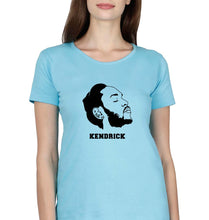 Load image into Gallery viewer, Kendrick Lamar T-Shirt for Women-Light Blue-Ektarfa.online
