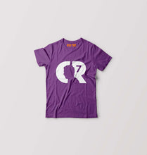 Load image into Gallery viewer, Cristiano Ronaldo CR7 T-Shirt for Boy/Girl-Purple-Ektarfa.online
