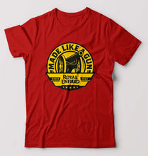 Load image into Gallery viewer, Royal Enfield T-Shirt for Men-Red-Ektarfa.online
