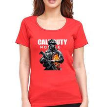 Load image into Gallery viewer, Call of Duty (COD) T-Shirt for Women-Red-Ektarfa.online
