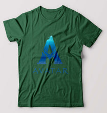 Load image into Gallery viewer, Avatar T-Shirt for Men-Bottle Green-Ektarfa.online
