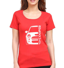 Load image into Gallery viewer, MINI Cooper T-Shirt for Women-Red-Ektarfa.online
