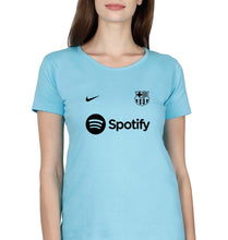 Load image into Gallery viewer, Barcelona 2022-23 T-Shirt for Women-Light Blue-Ektarfa.online
