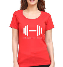 Load image into Gallery viewer, Gym T-Shirt for Women-Red-Ektarfa.online
