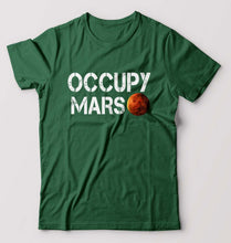 Load image into Gallery viewer, Occupy Mars Elon Musk T-Shirt for Men-Bottle Green-Ektarfa.online
