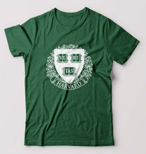 Load image into Gallery viewer, Harvard T-Shirt for Men-Bottle Green-Ektarfa.online
