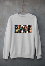Load image into Gallery viewer, Superhero Unisex Sweatshirt for Men/Women-Grey Melange-Ektarfa.online

